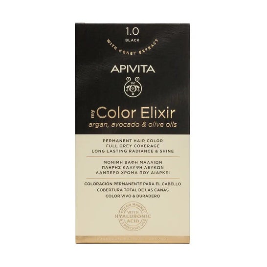 Apivita Color Elixir Tinte Color Negro N1.0 1ud
