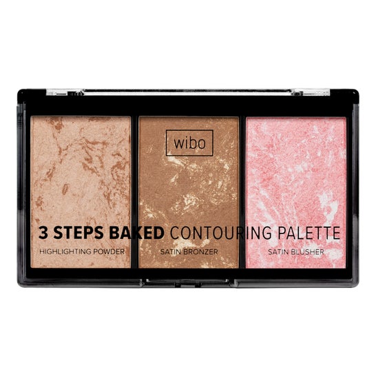 Wibo 3 Steps Baked Contouring Palette 10g