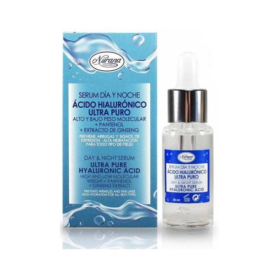 Nurana Sérum Día y Noche Ácido Hialurónico Ultra Puro 30ml