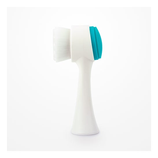 Bifull Cleanex Cepillo Limpiador y Exfoliante 2 en 1 Turquoise 1ud