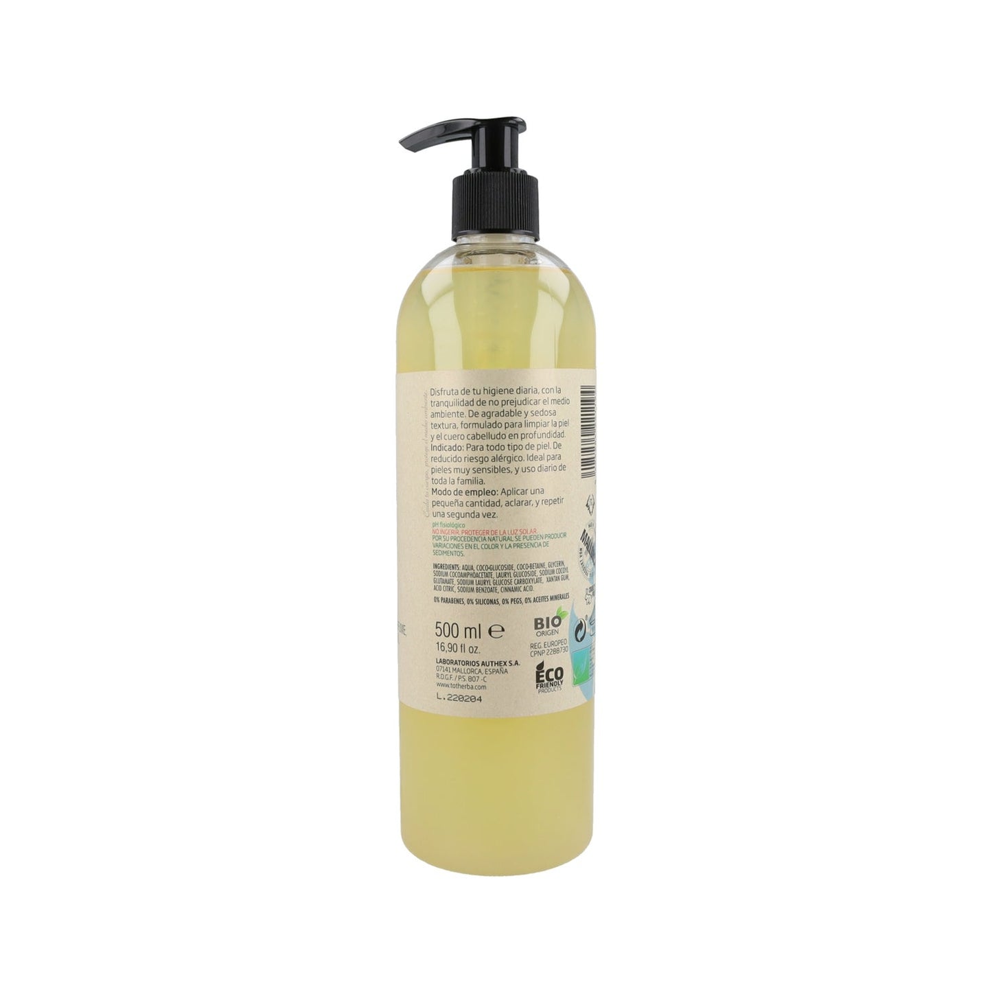 Tot Herba Gel-Champú Sin Sulfatos 500ml