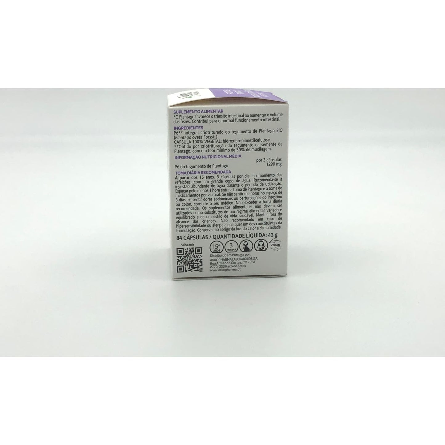 Arkopharma Arkocápsulas Plantago BIO 84caps
