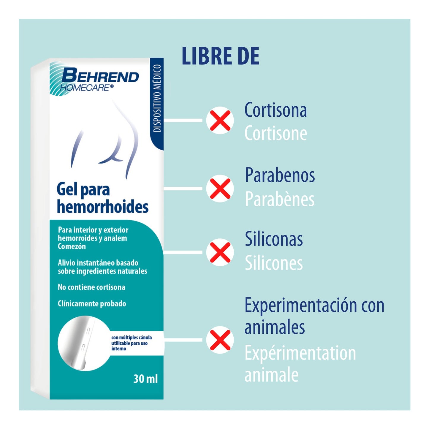 Behrend Gel para Hemorroides 30ml