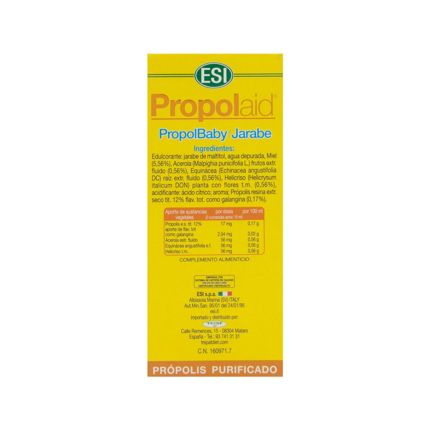 Propolaid Propolbaby Jarabe sabor a Fresa 180ml