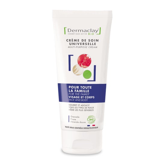 Dermaclay Crema de Cuidado Universal Rostro y Cuerpo Bio 100 ml