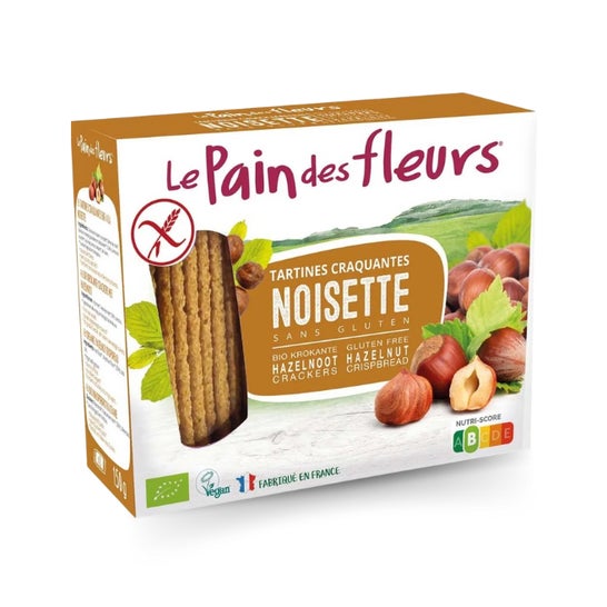 Le Pain des Fleurs Crackers Avellana 150g