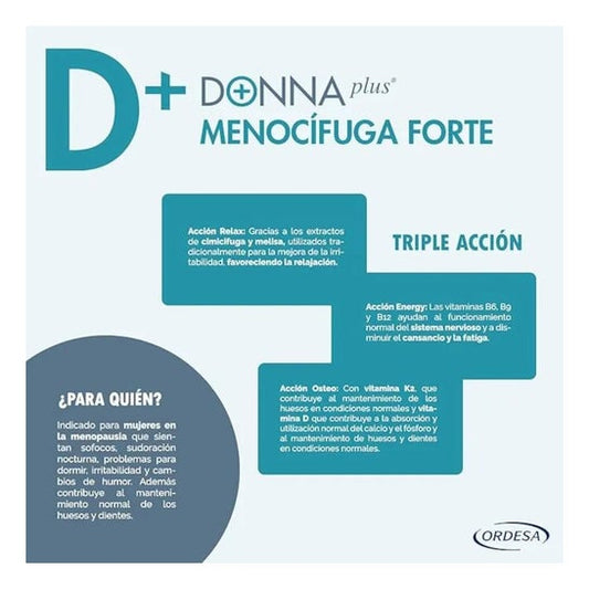 DonnaPlus+ Menocífuga Forte 30comp