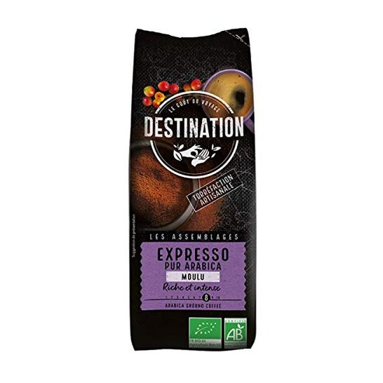 Destination Café Molido Expresso Arábica Bio 250 g
