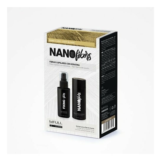 Bifull Nanofibers Kit Fibras Capilares con Keratina Rubio Claro 1 ud