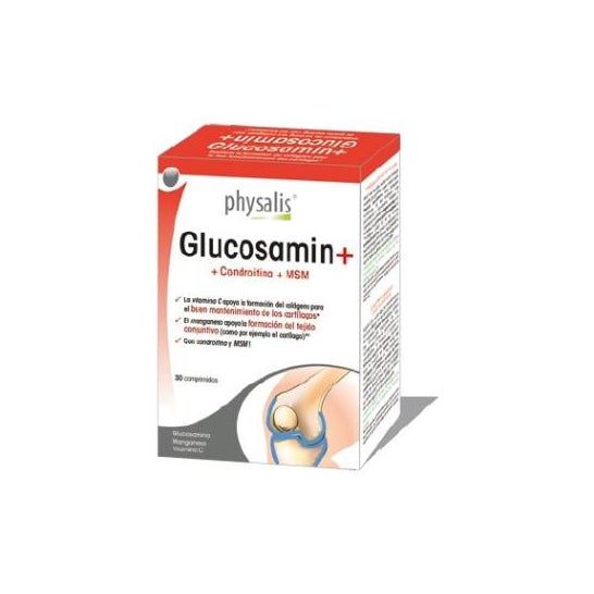 Physalis Glucosamina + Condroitina + MSM 30comp