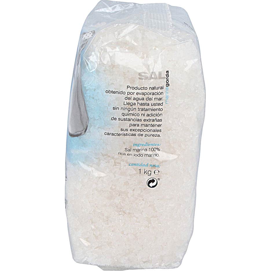 Soria Natural Sal Marina Gruesa 1kg