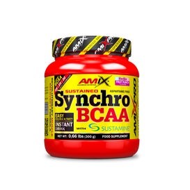 Amix AmixPro Synchro BCAA with Sustamine Instant Drink Fruit Punch 300g
