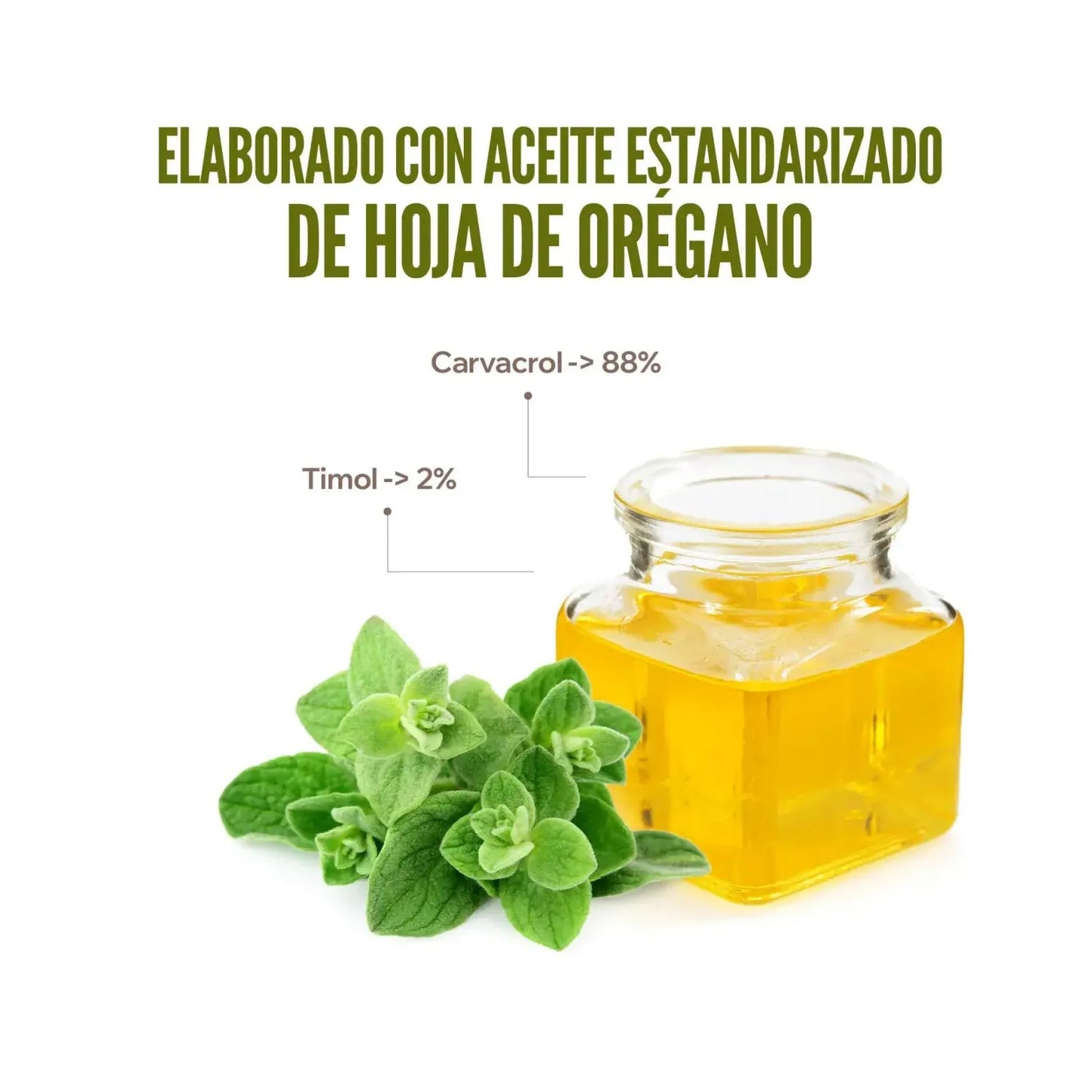 HSN Aceite de Orégano Silvestre 300mg 120 perlas vegetales