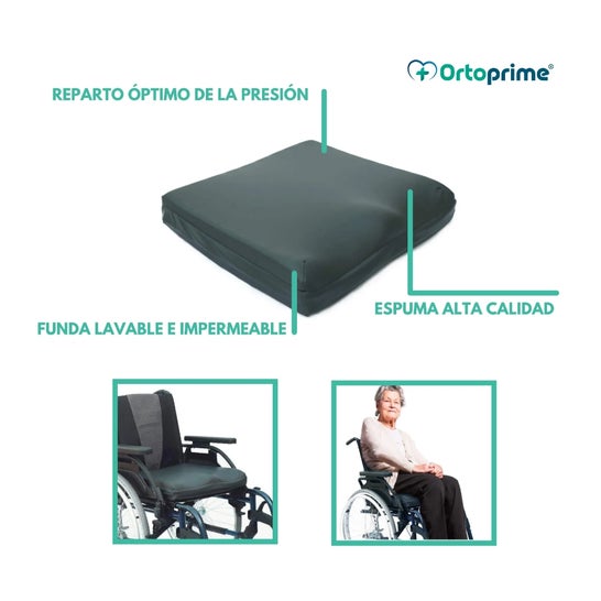 OrtoPrime Cojín Antiescaras Viscoelástico 80kg-M3 1ud