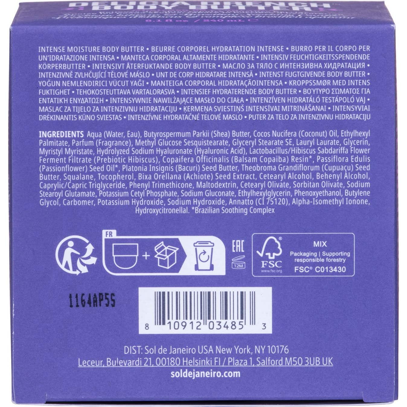 Sol de Janeiro Delicia Drench Body Butter 240 ml