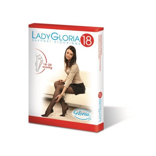 Gloria Med Ladygloria 18 Autoreggente PA Miel T4 1 Par