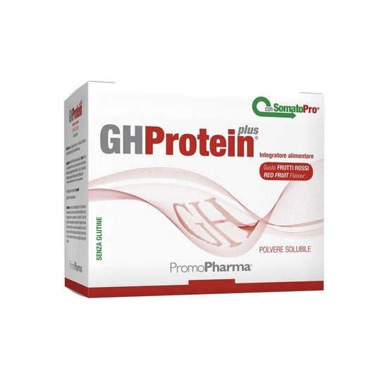 PromoPharma GHProtein Plus Frutos Rojos 20 uds