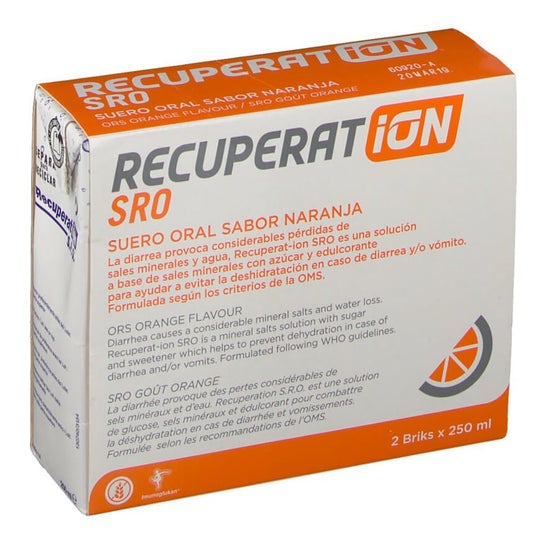 Recuperat-ion Sueroral S.r.o. 250ml 2 Tetrabrik Platano-mango