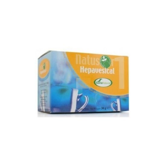 Soria Natural Natusor 01 - Hepavesical 20 filtros