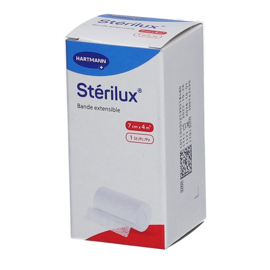 Sterilux Banda Elástica 7 cmx4M