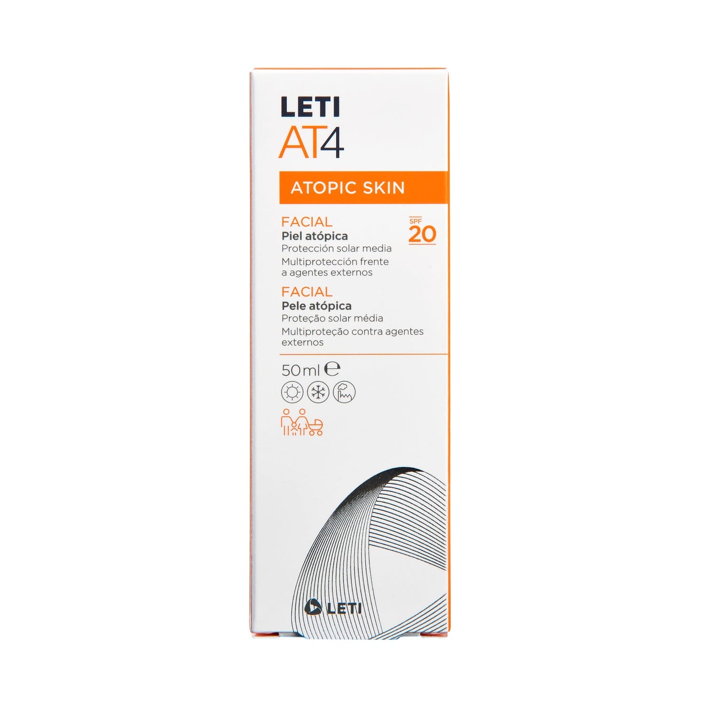 LetiAT4 Crema Facial SPF20 50ml