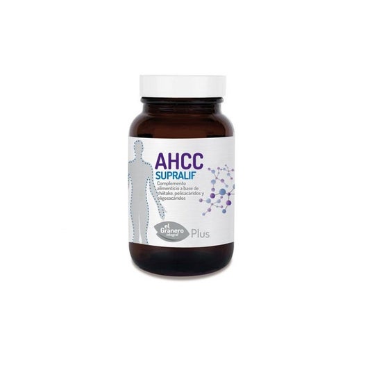 Granero Integral Ahcc Supralif 565mg 120 cápsulas