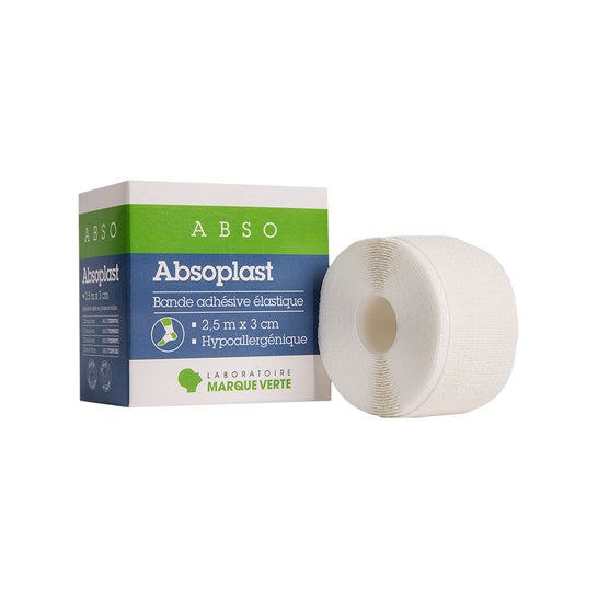 Marca Verde Absoplast Venda Adhesiva Extensible 3cmx2,5m 1ud