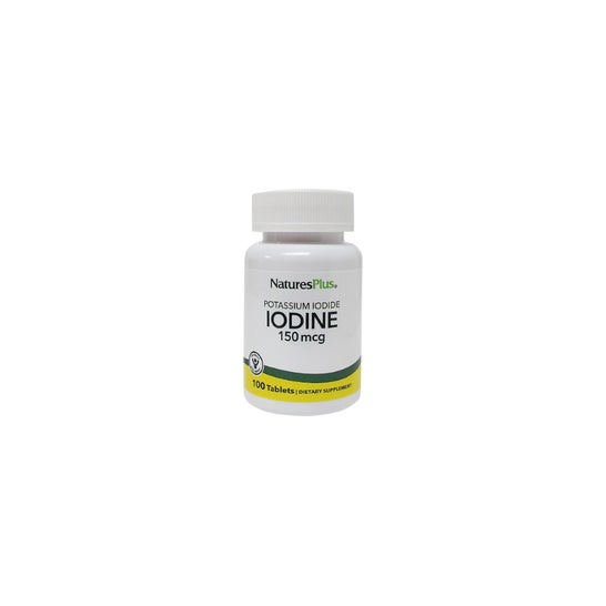 NaturesPlus Iodine Yoduro Potásico 100 comp