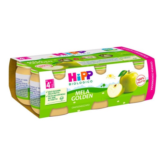 Hipp Bio Papilla Manzana Golden 6x80 g