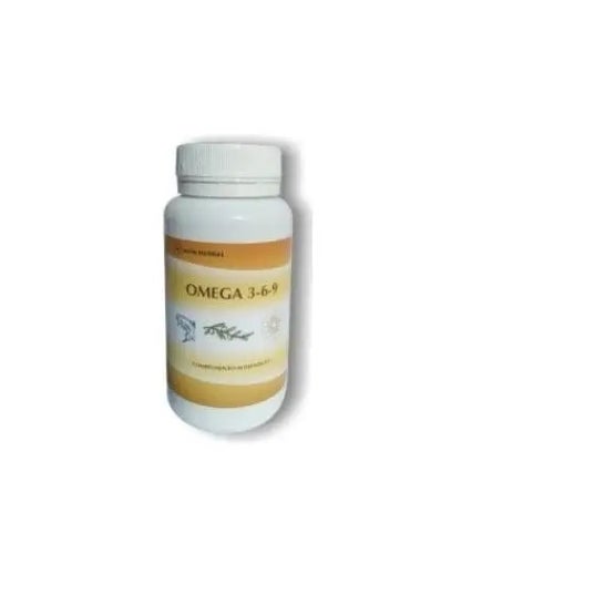 Alfa Herbal Omega 3-6-9 Aceite de Salmón-Onagra-Lino 100 caps