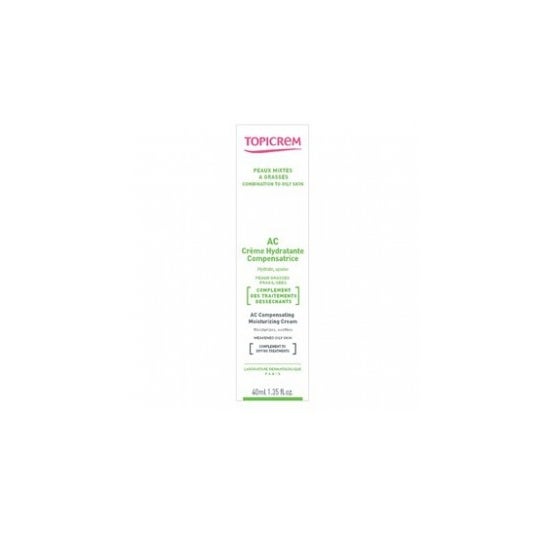 Topicrem AC Crema hidratante compensadora 40 ml