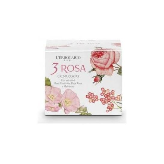 3 CREMA CORPORAL ROSA 200ML
