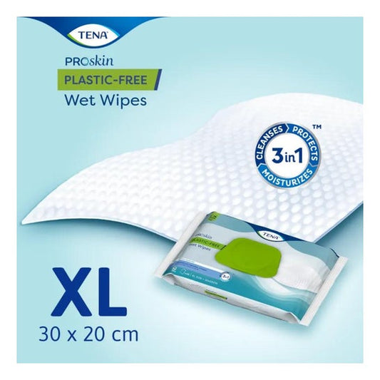 Tena Toallitas Higienic sin Plastico 48uds