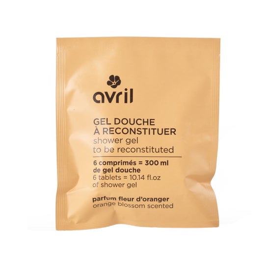 Avril Gel Ducha a Reconstituir Aroma Flor de Azahar 6comp