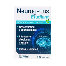 Neurogenius Estudiante Memoria e Inteligencia 30 comp