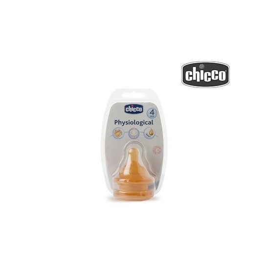 Chicco® Tetina Fisiológica Látex 3 Gotas 2uds