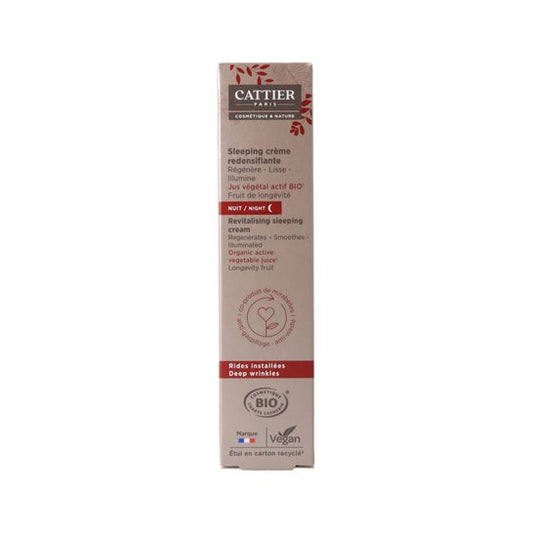 Cattier Crema Redensificante para Dormir 50 ml