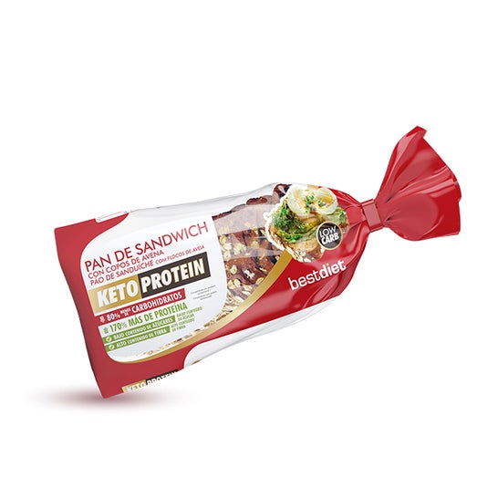 Keto Protein Pan con Avena 365g
