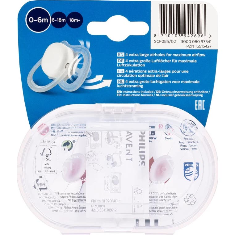Philips Avent Ultra Air Nighttime Mariposa Gusano 0-6M 2uds