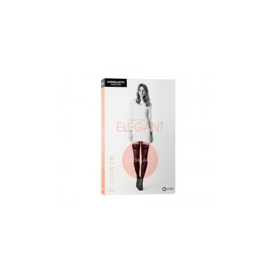 Farmalastic Novum Elegant media larga (A-F) compresión ligera color caviar T-3 1ud