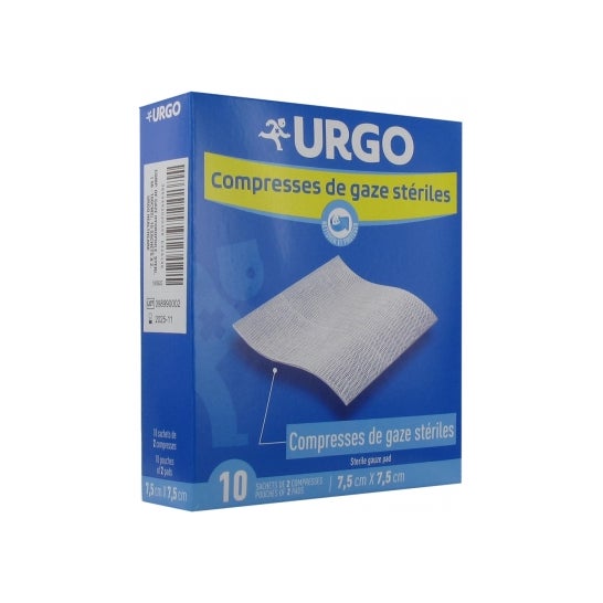 Urgo Hisopos estériles 7,5x7,5x10cm