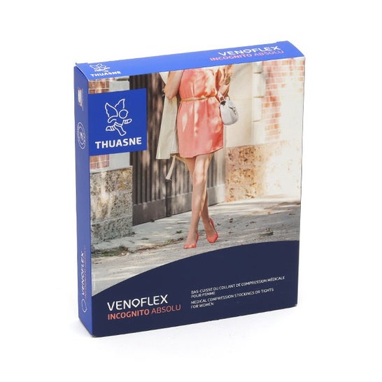 Thuasne Venoflex 2 Incognito Absolu Media Muslo Negro T2N 1 Par