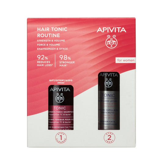 Apivita Pack anticaída Loción 150ml + Champú tonificante Mujer 250ml