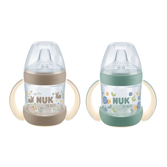 Nuk for Nature Biberón Entrena +6M 150ml 1ud