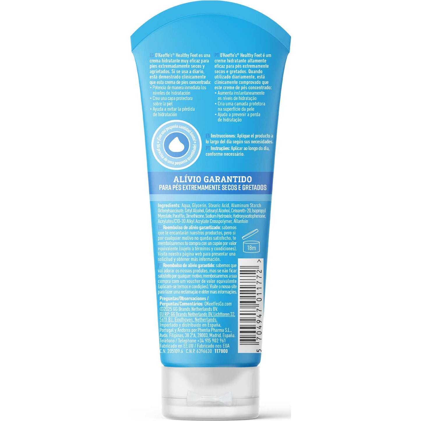 O'Keeffe's Healthy Feet Crema para Pies Secos 80ml