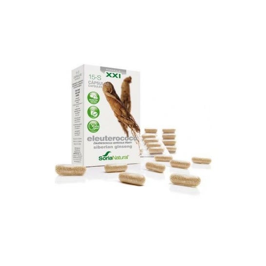 Eleuterococo Xxl 30 caps Soria Natural