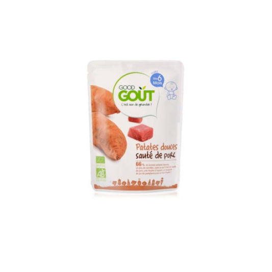Plato Pequeño Good Got Sweet Potatoes and Pork Saut Ds 6 Meses 190g
