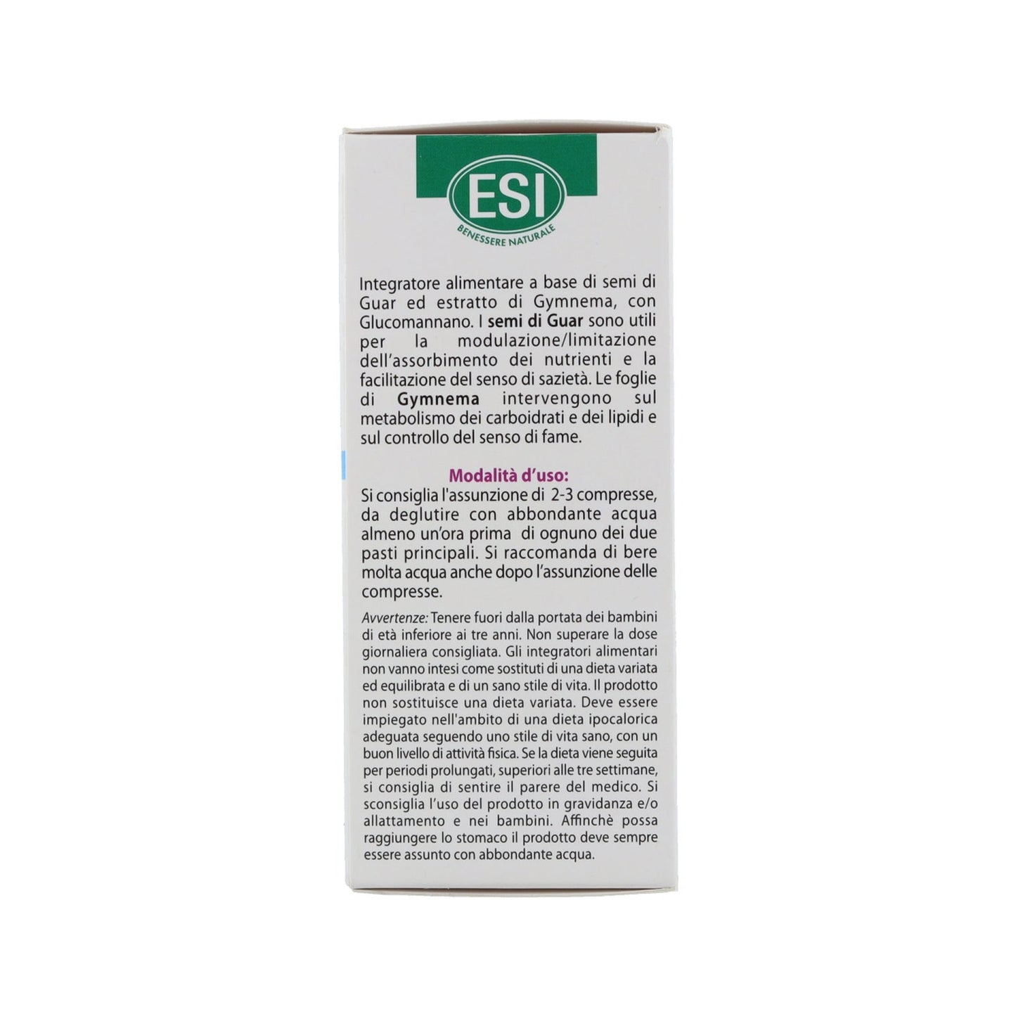 ESI Fit Control del Apetito 180comp