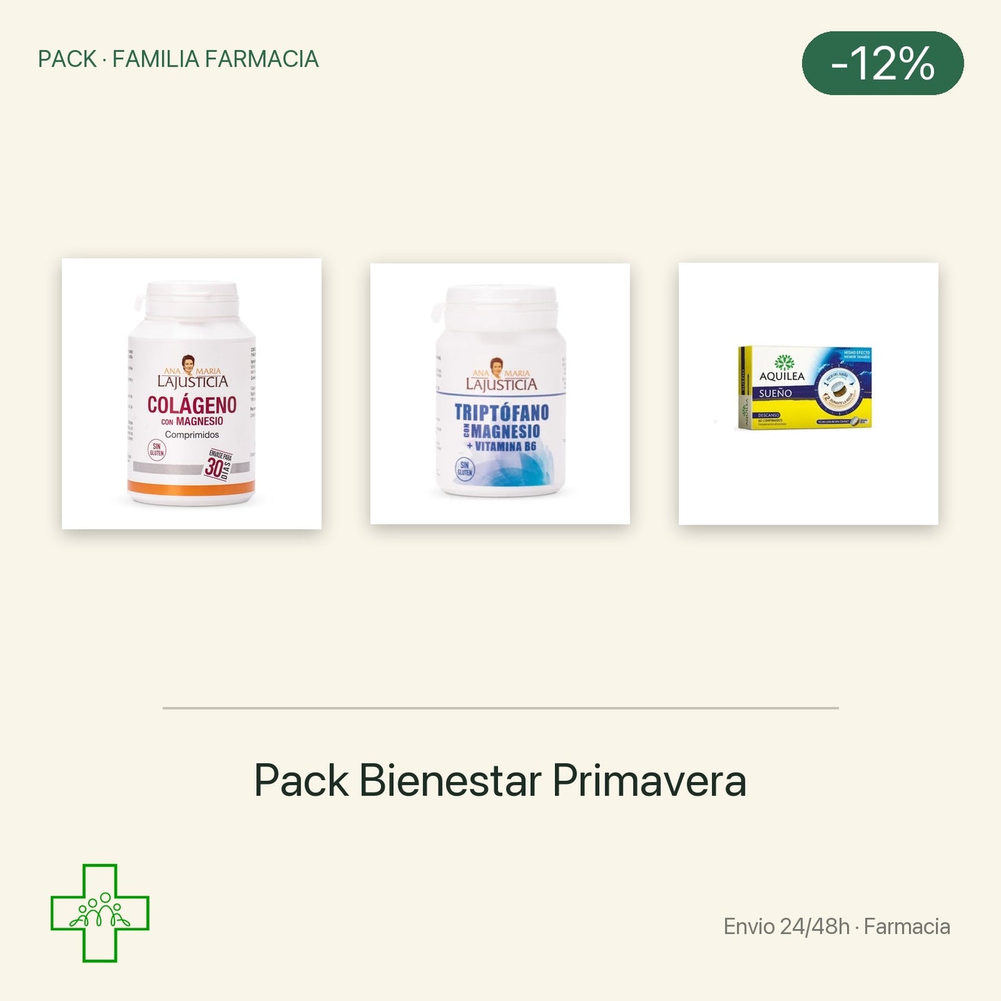 Pack bienestar primavera con suplementos