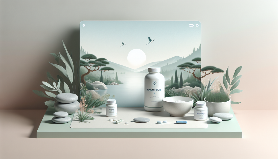 rutina nocturna de magnesio, probióticos y vitamina d para d